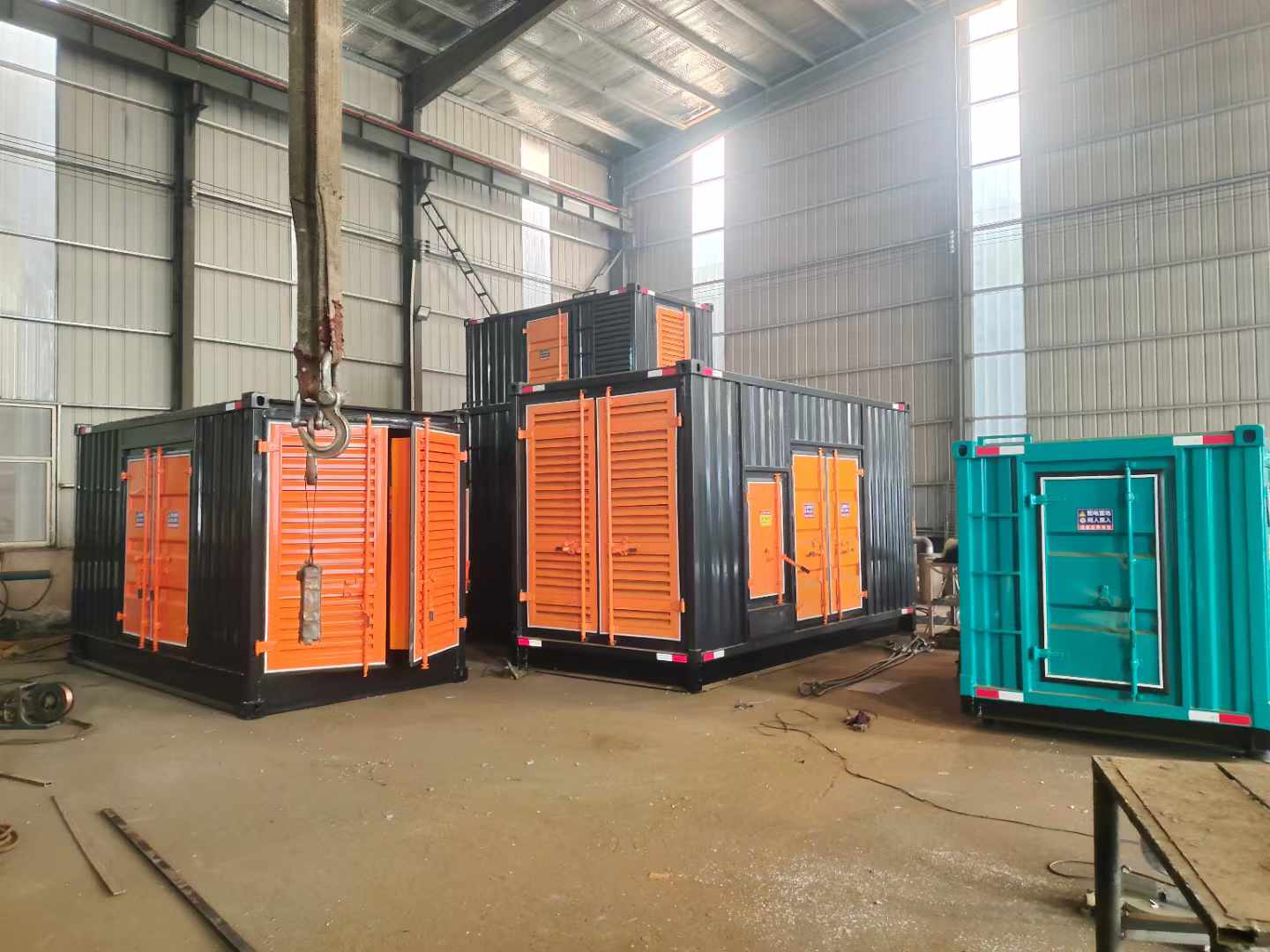 威信500kw柴油发电机组可以带动多少功率设备?